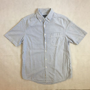 Vertical Striped Pastel Button Up
